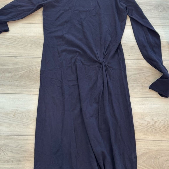 Zara Knotted Long Knit Dress - Picture 2 of 3